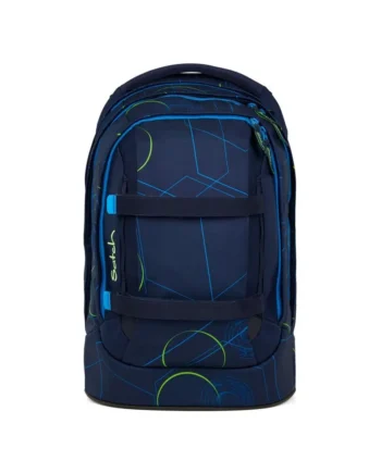 Skoletaske Satch Blue Tech