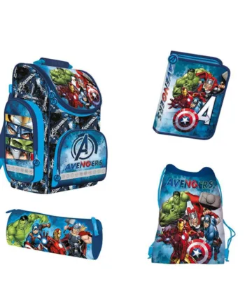 Avengers Skoletaske Sæt Dele