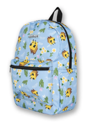 Minecraft Bee Skoletaske 2025