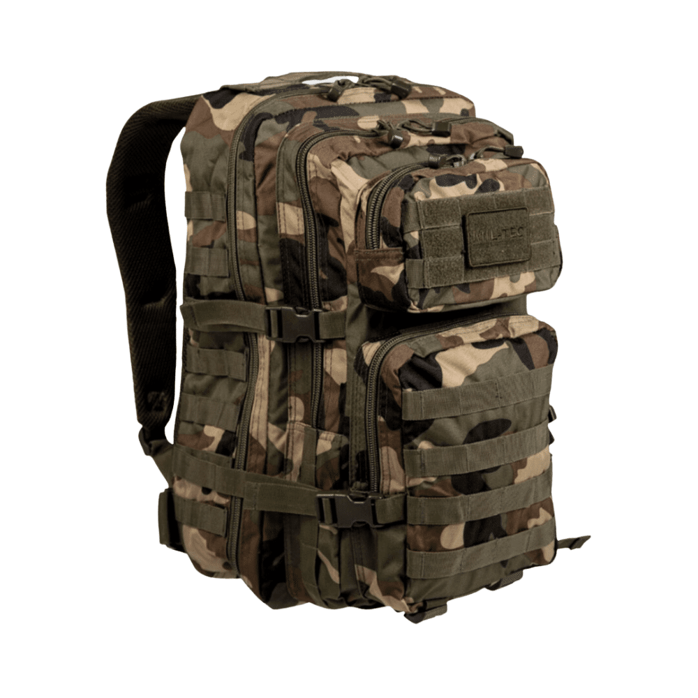Skoletaske Woodland Camo Klasse