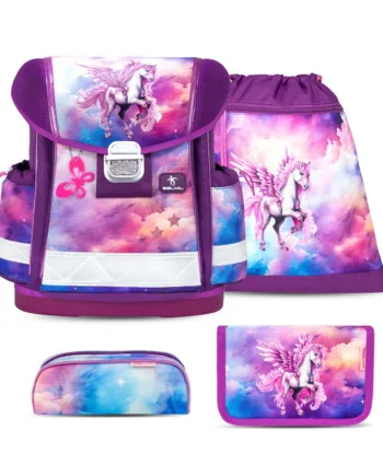 Unicorn Skoletaske Med Dele