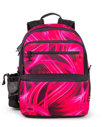 Jeva Skoletaske Square Pink Lightning