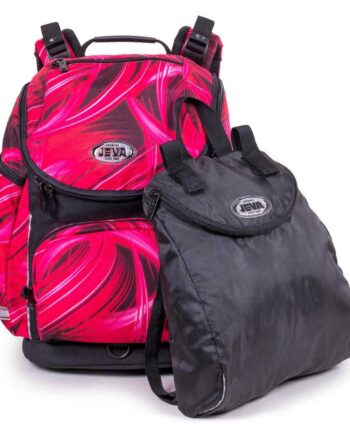 Jeva Turn Skoletaske Pink Lightning