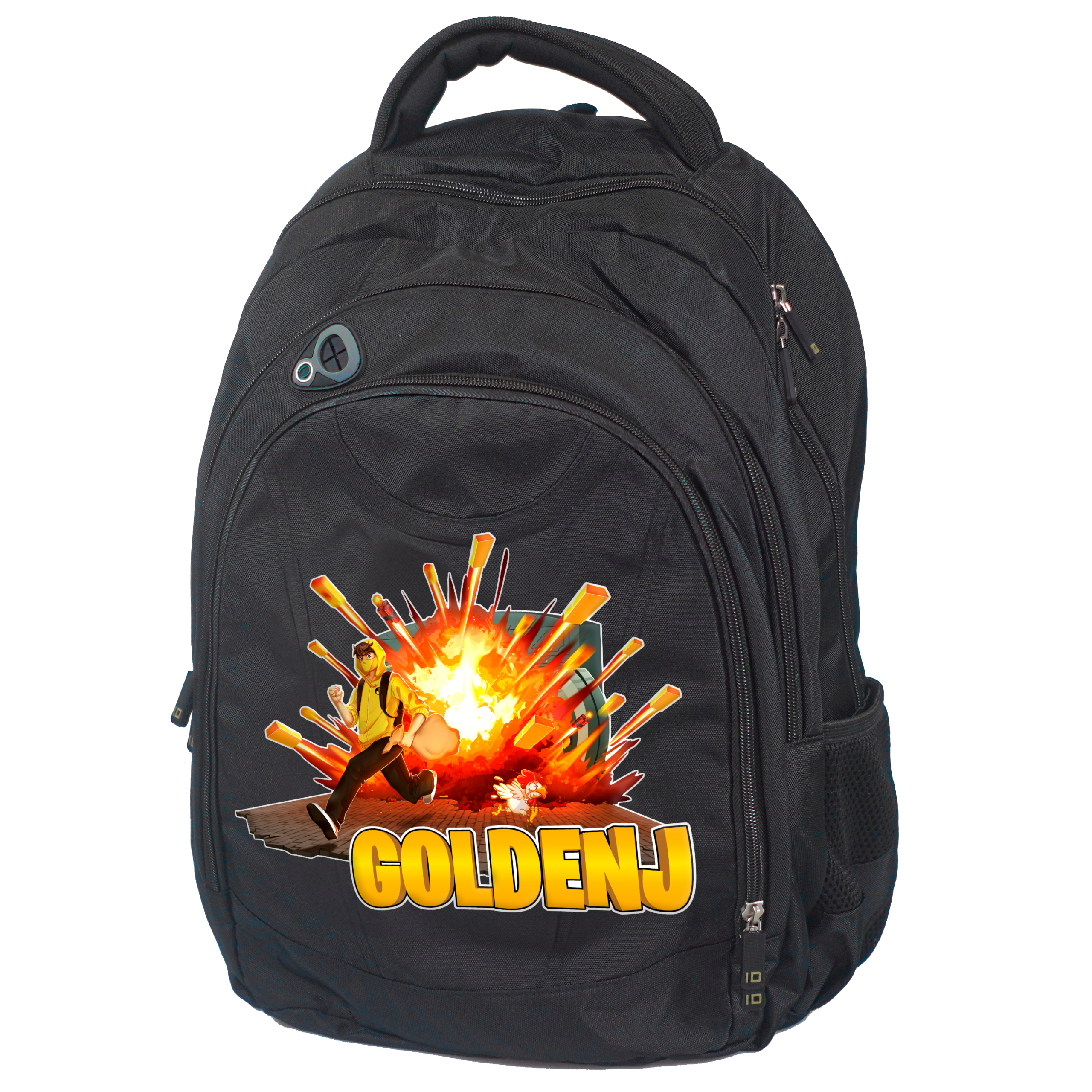 Goldenj Vault Skoletaske Geekd