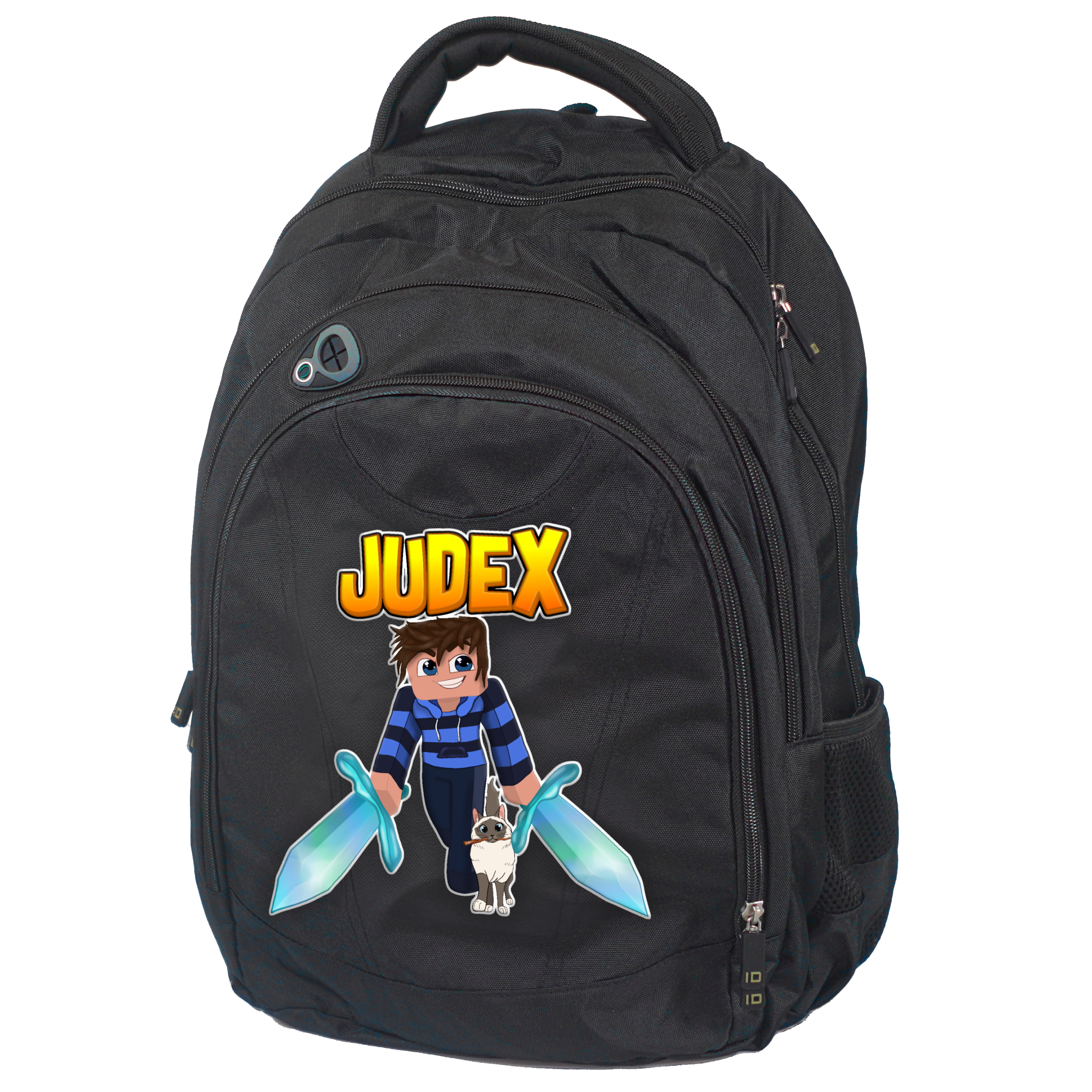 Judex Kriger Skoletaske Geekd