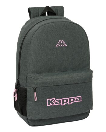 Kappa Silver Pink Skoletaske Til Børn Grå