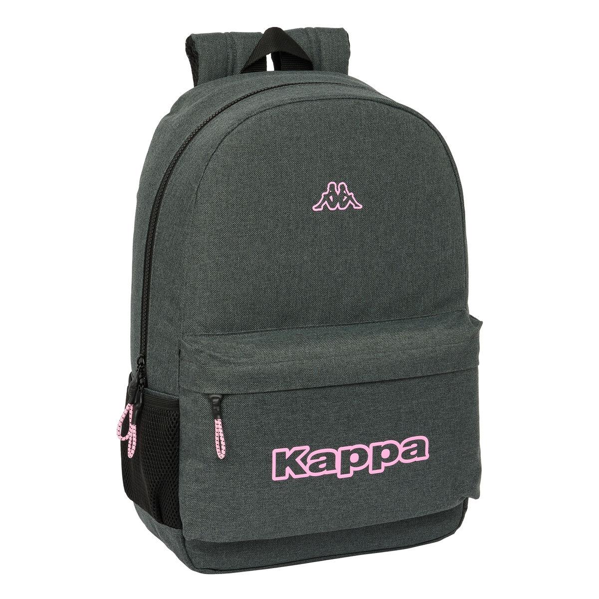 Kappa Silver Pink Skoletaske Til Børn Grå