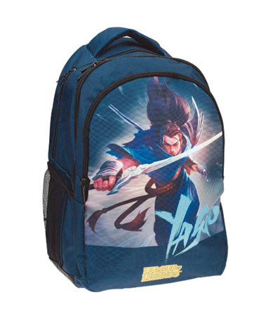 League Legends Skoletaske Yasuo