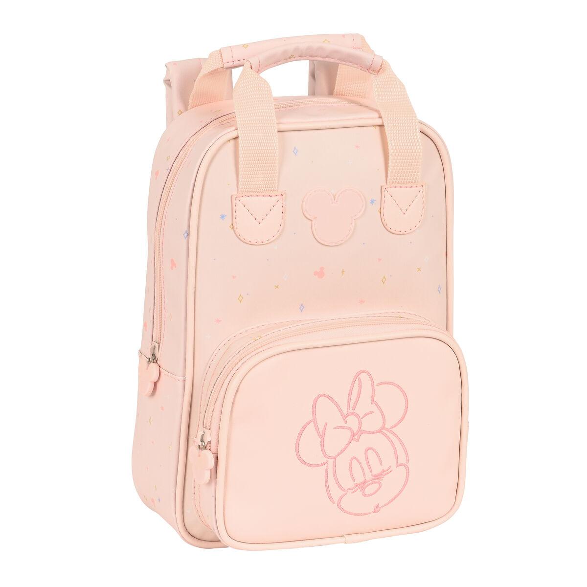 Minnie Mouse Skoletaske Til Børn Pink