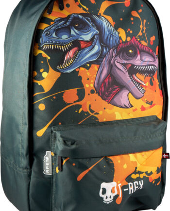 Dinosaur Skoletaske Dino Rex Sort