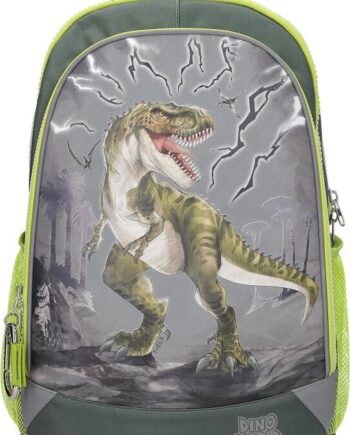 Dinosaur Skoletaske Med Refleks Dino World