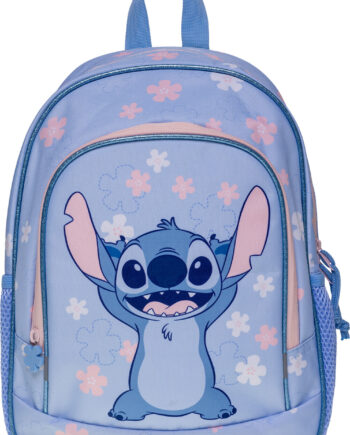 Stitch Skoletaske Blå