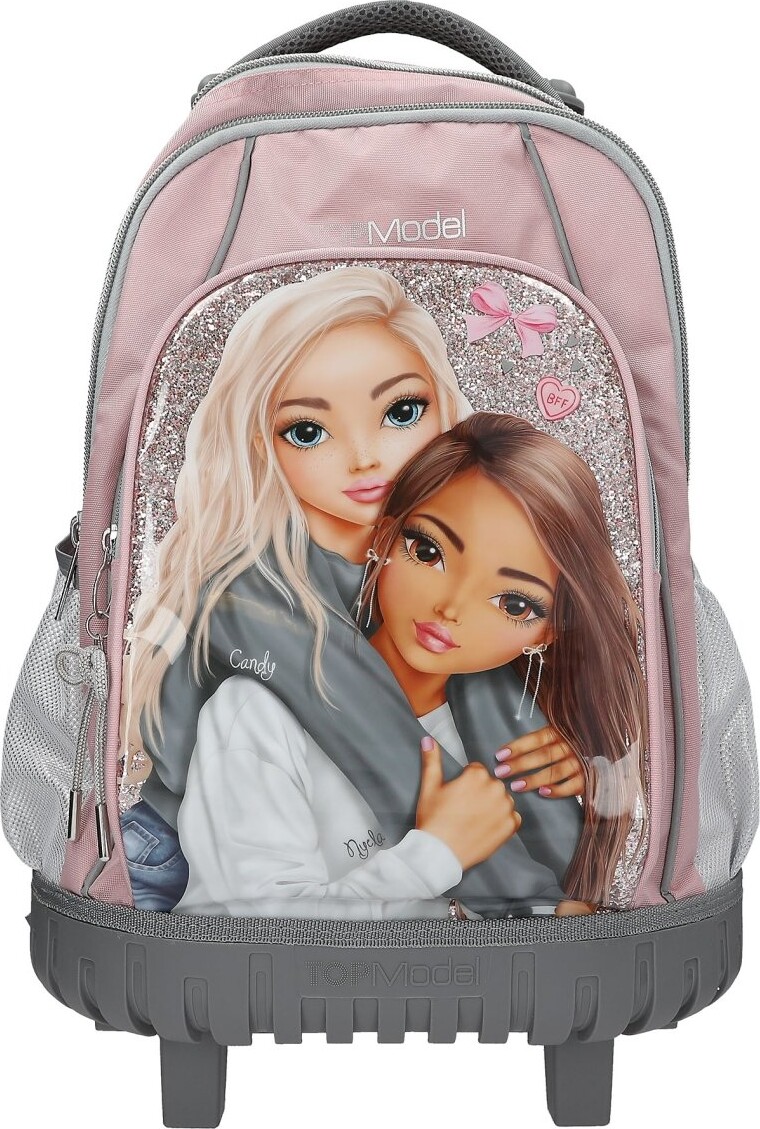 Top Model Skoletaske Trolley Til Børn Bff