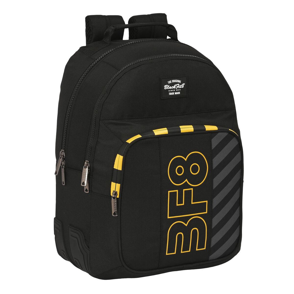Blackfit8 Zone Skoletaske Sort