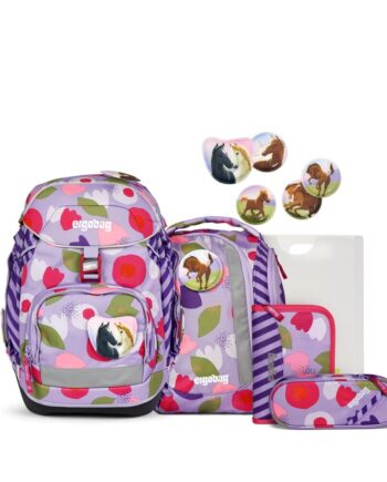 Ergobag Pack Skoletaske Sæt Flower Powbear