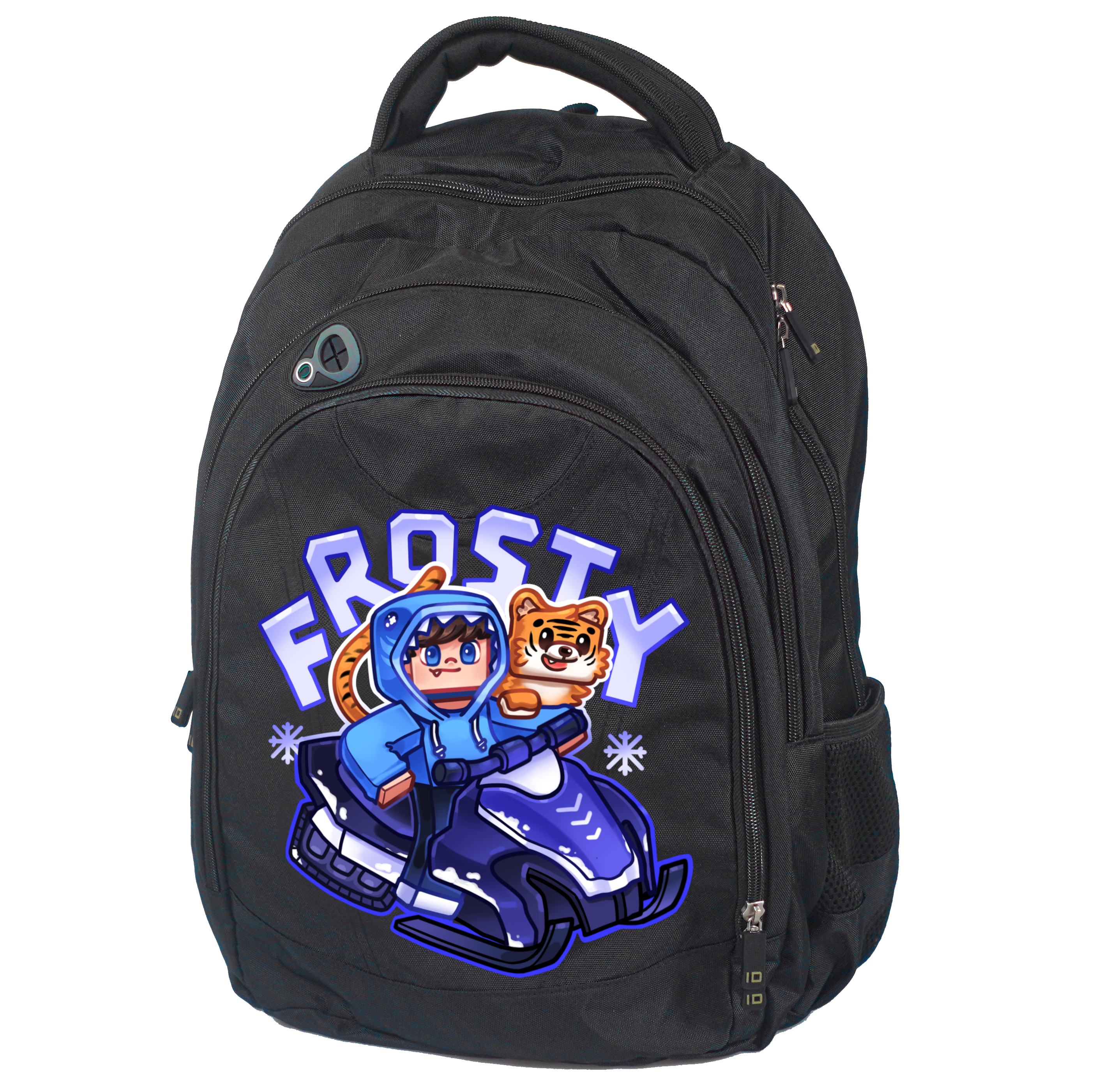 Frosty Snescooter Skoletaske Geekd