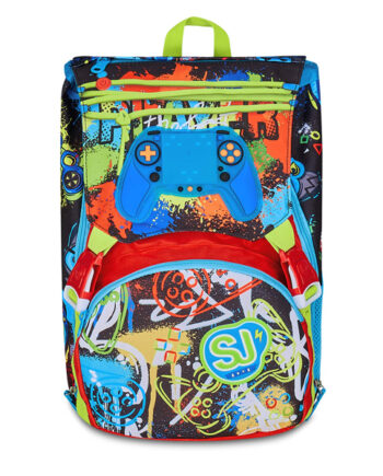 Gang Seven Skoletaske Game Led