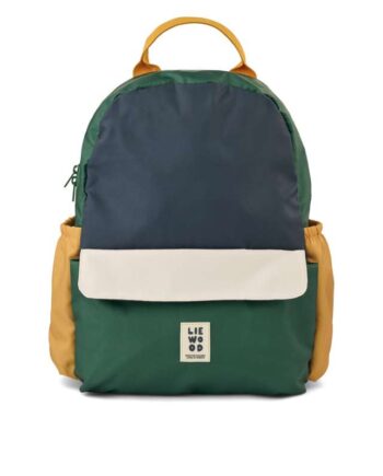 Liewood Lennon Skoletaske Garden Green Multi Mix