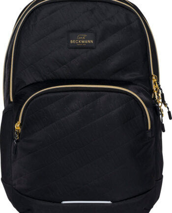 Skoletaske Beckmann Sport Junior Black Gold Liter