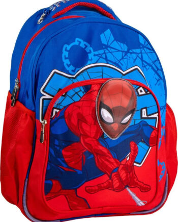 Spider Man Skoletaske Blå Rød Cerda