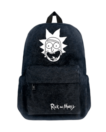 Rick   Morty Skoletaske Rygsæk